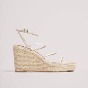 NA-KD Strappy Jute Sole Espadrille Heels